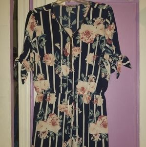 FLORAL DRESS SHIRT